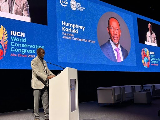 Humphrey Kariuki named IUCN Patron of Nature at World Conservation Congress