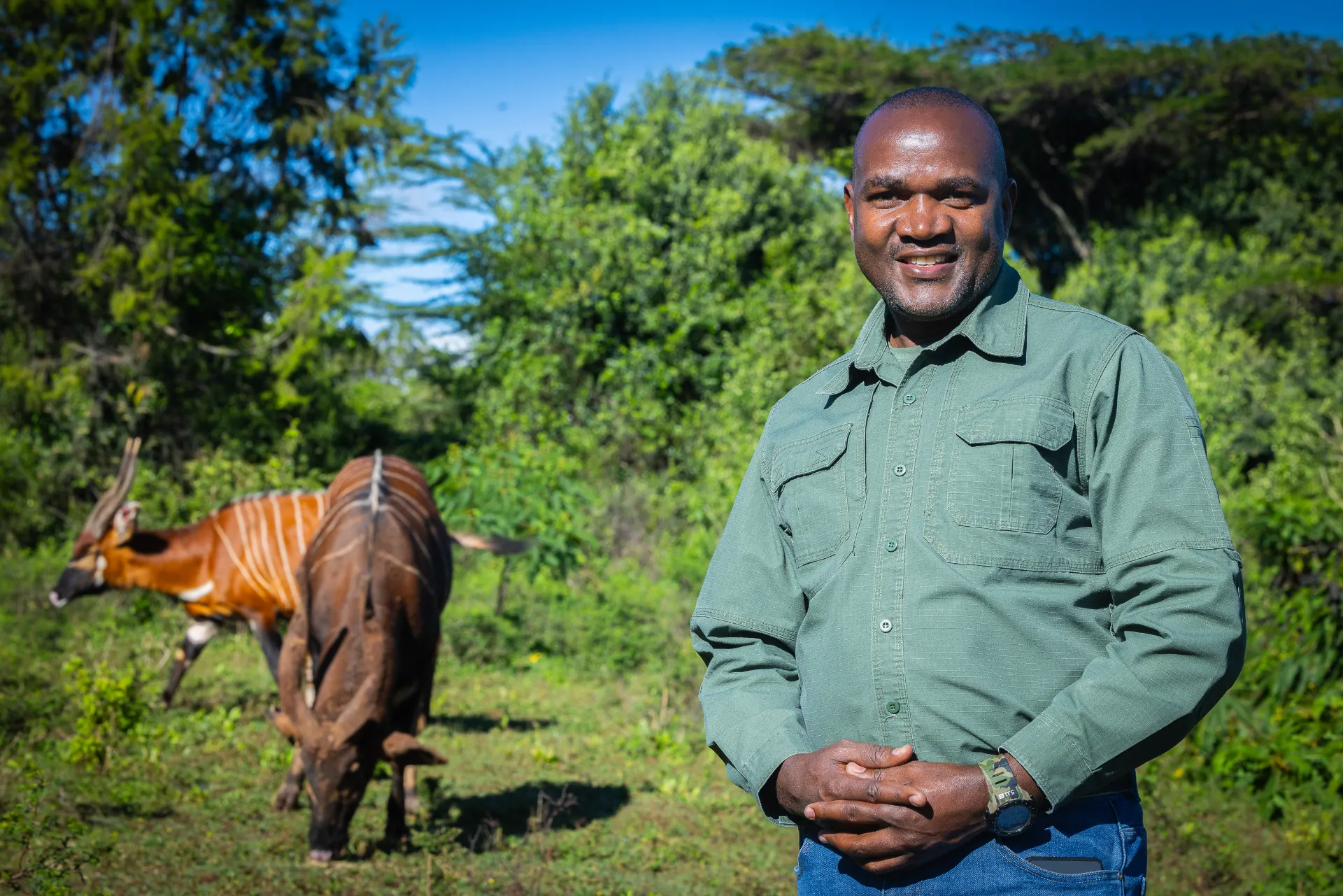 Mount Kenya Wildlife Conservancy’s Dr. Robert Aruho Appointed to Lead Global Antelope Conservation Efforts
